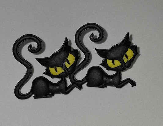 Crazy Cat Earrings