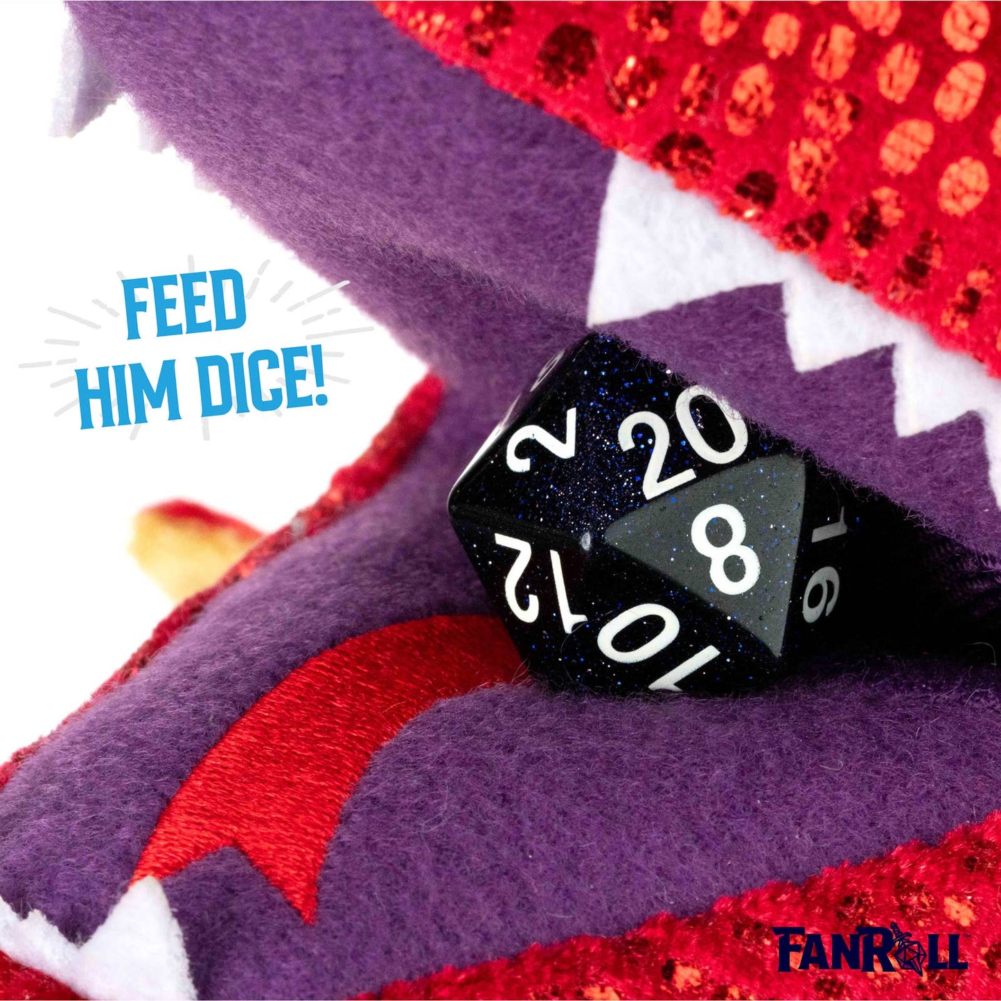 FanRoll - Dragon Plush Dice Bag