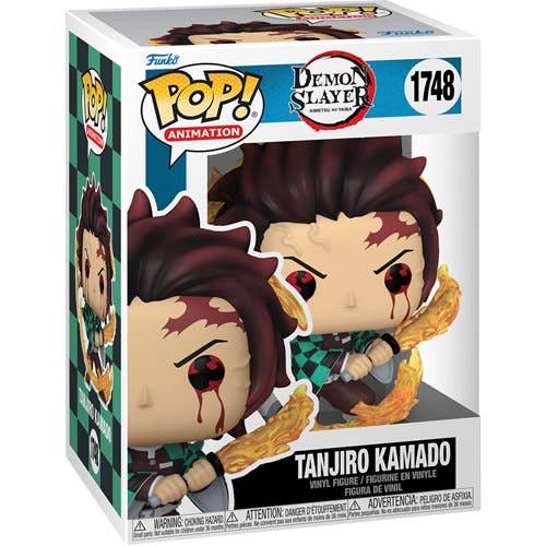 Demon Slayer Tanjiro Kamado (Sun Breathing) Funko Pop! Figure#1748