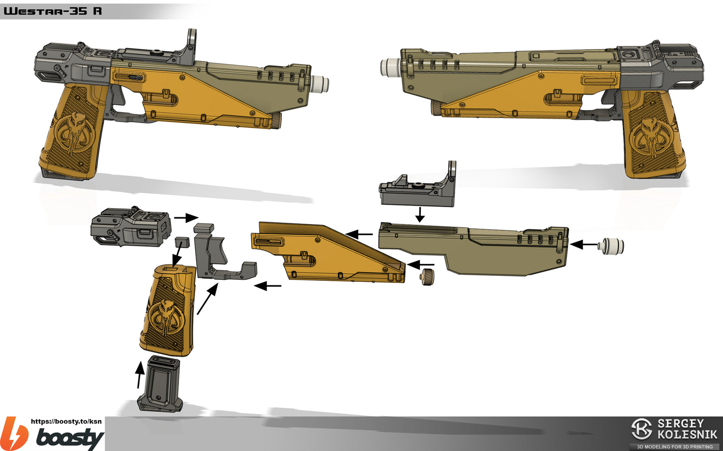 WESTAR-35 Blaster Pistol