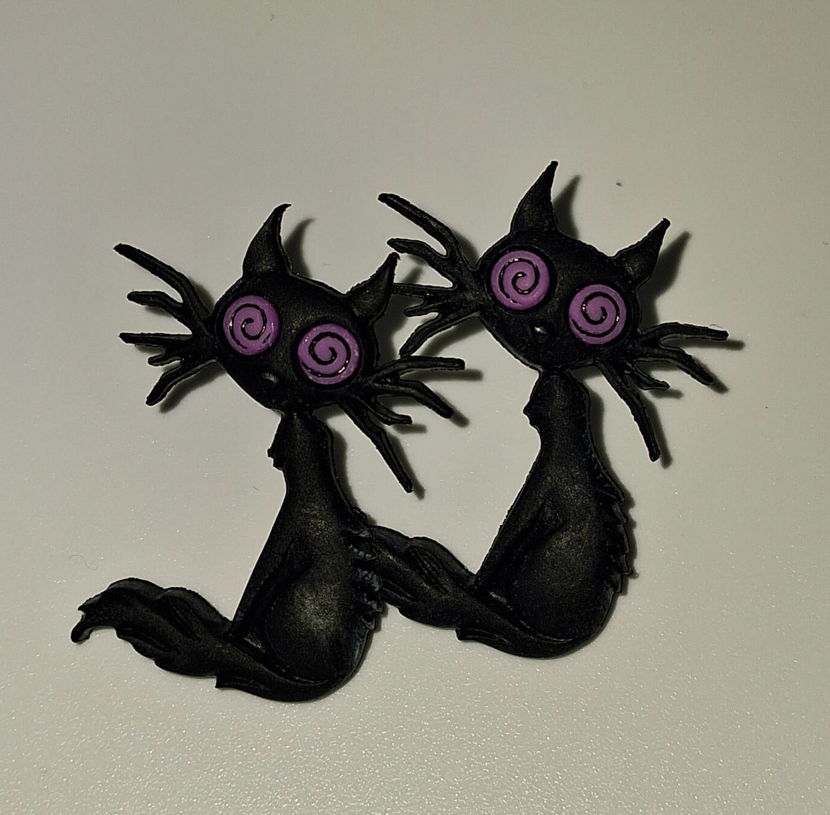 Crazy Cat Earrings