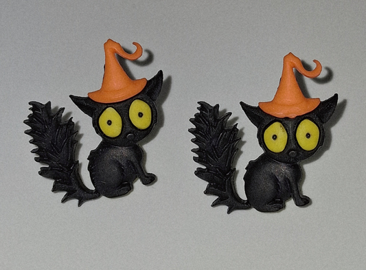 Crazy Cat Earrings