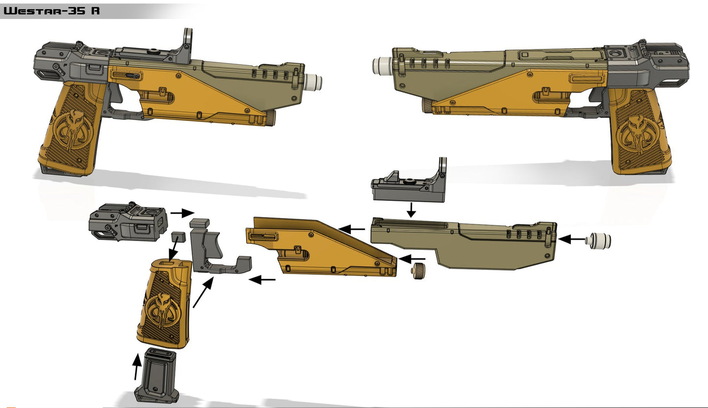 WESTAR-35 Costume Prop